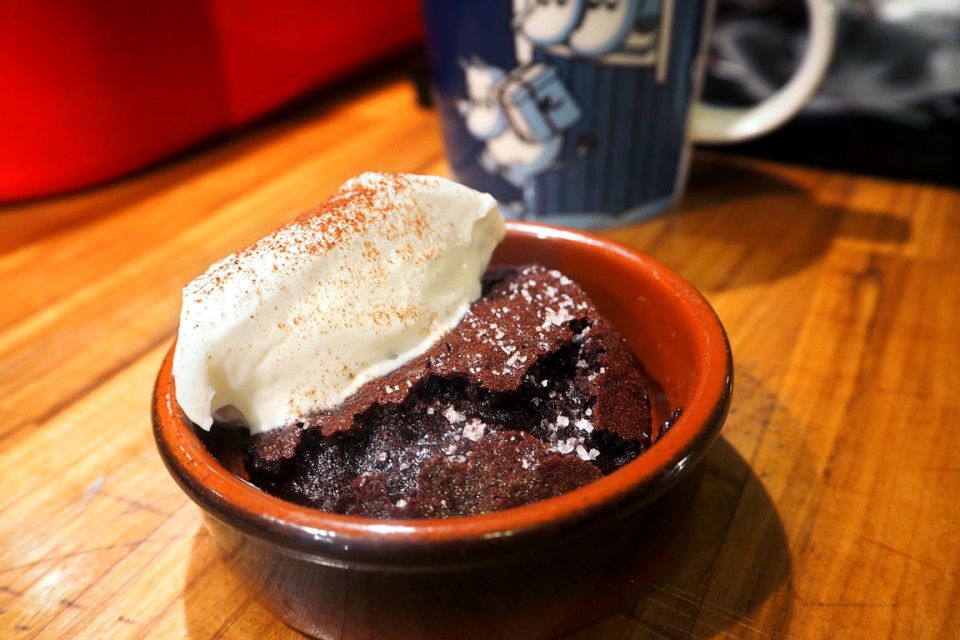 Simply a chocolate mud cake brownie