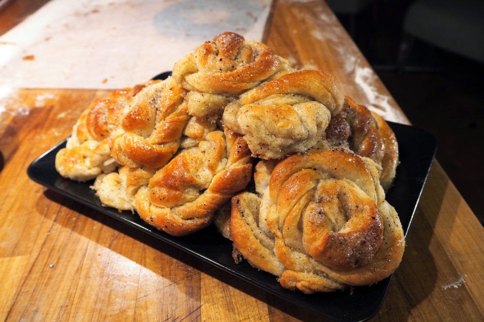 Swedish cardamom buns