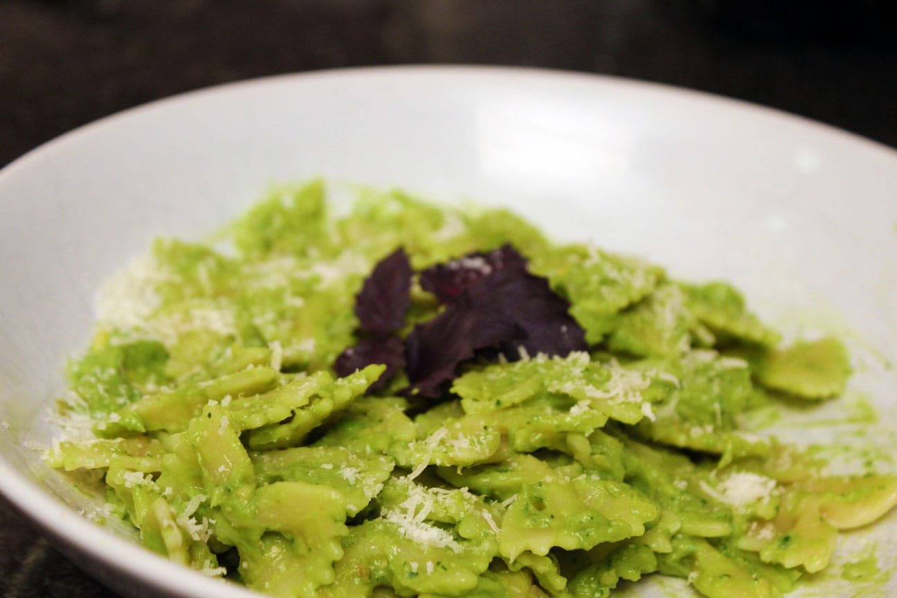 pasta sauce guacamole