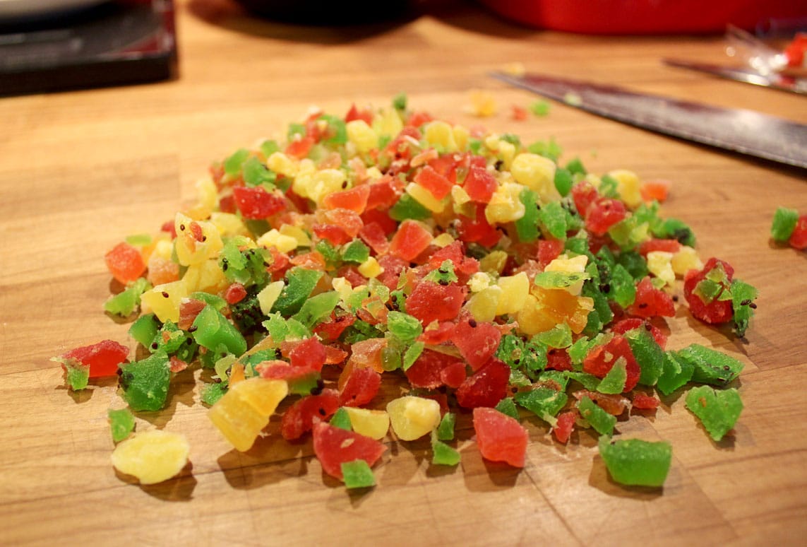 Candied fruits