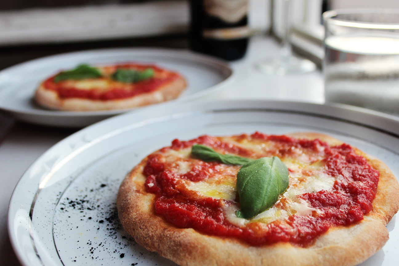 Small pizzas