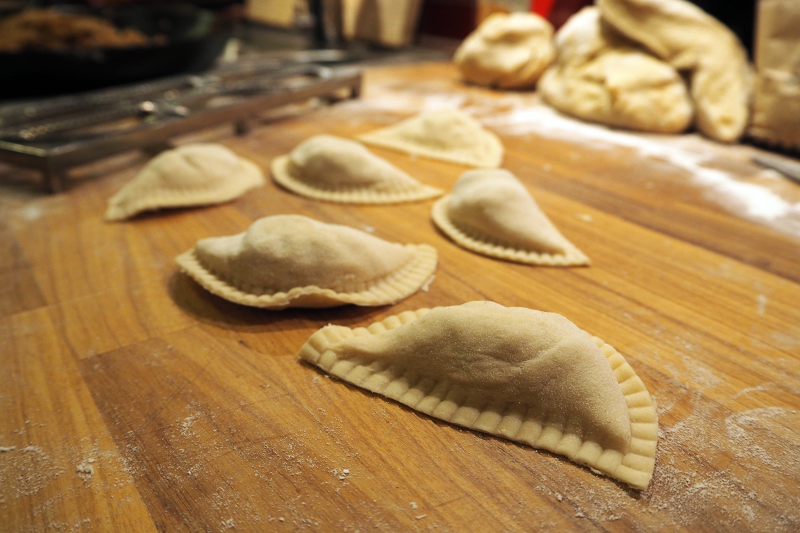 Raw pierogi