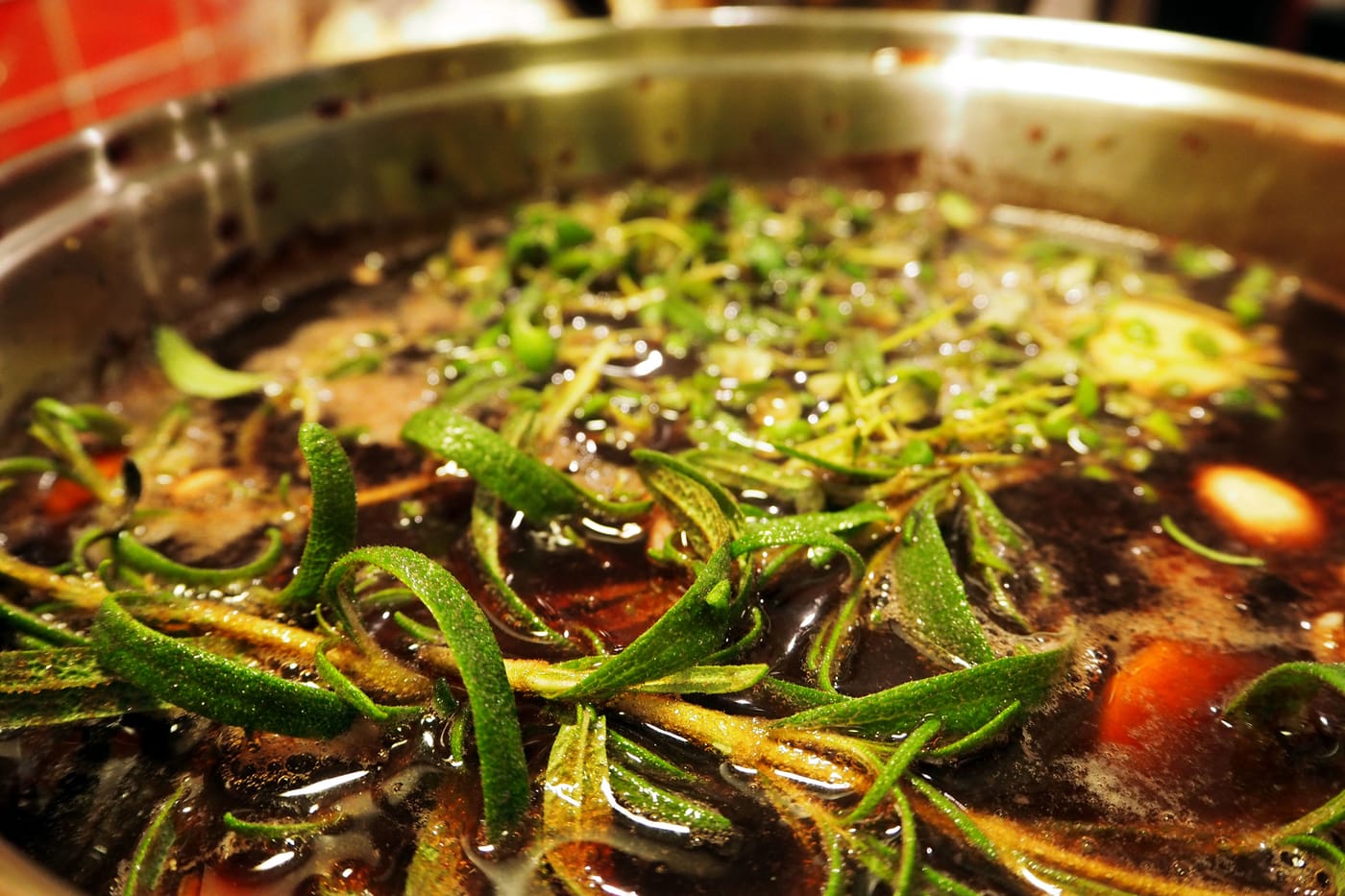 Lamb stew with Coca Cola
