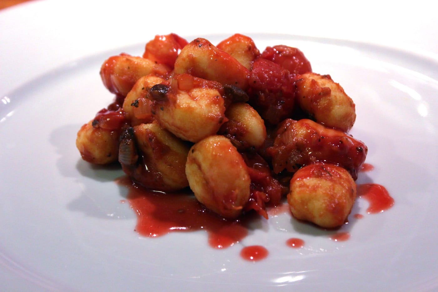 Gnocchi alla puttanesca