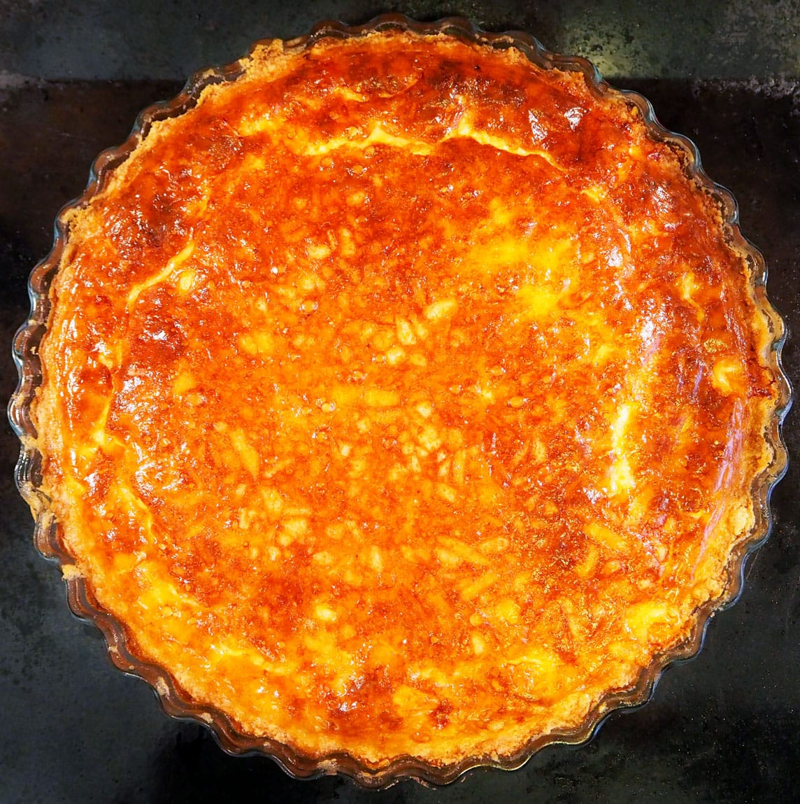 Swedish cheese pie