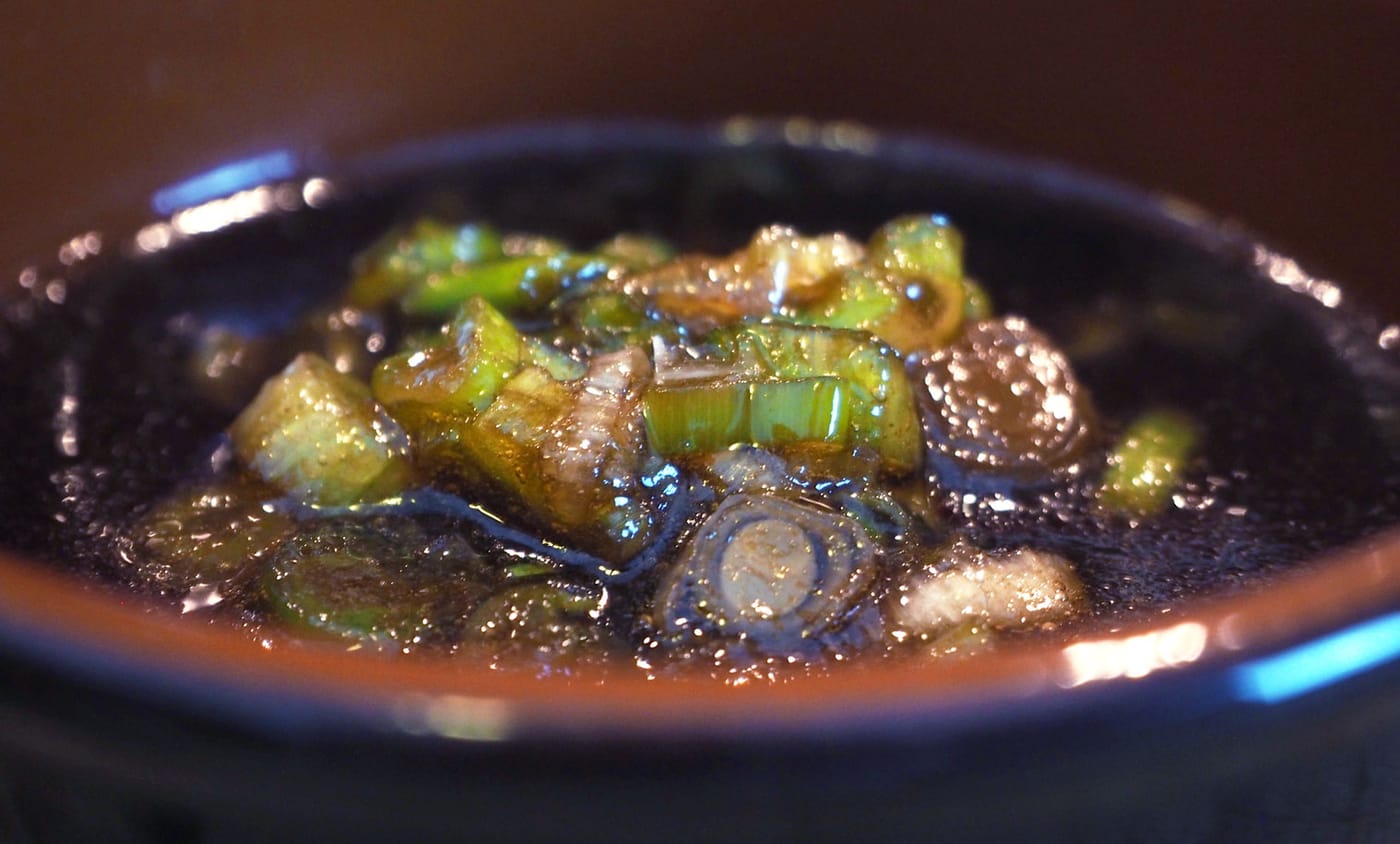 sweet scallion sauce